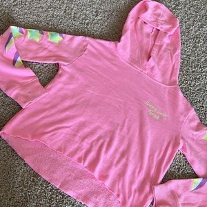 Beautiful  pink hoodie from justice